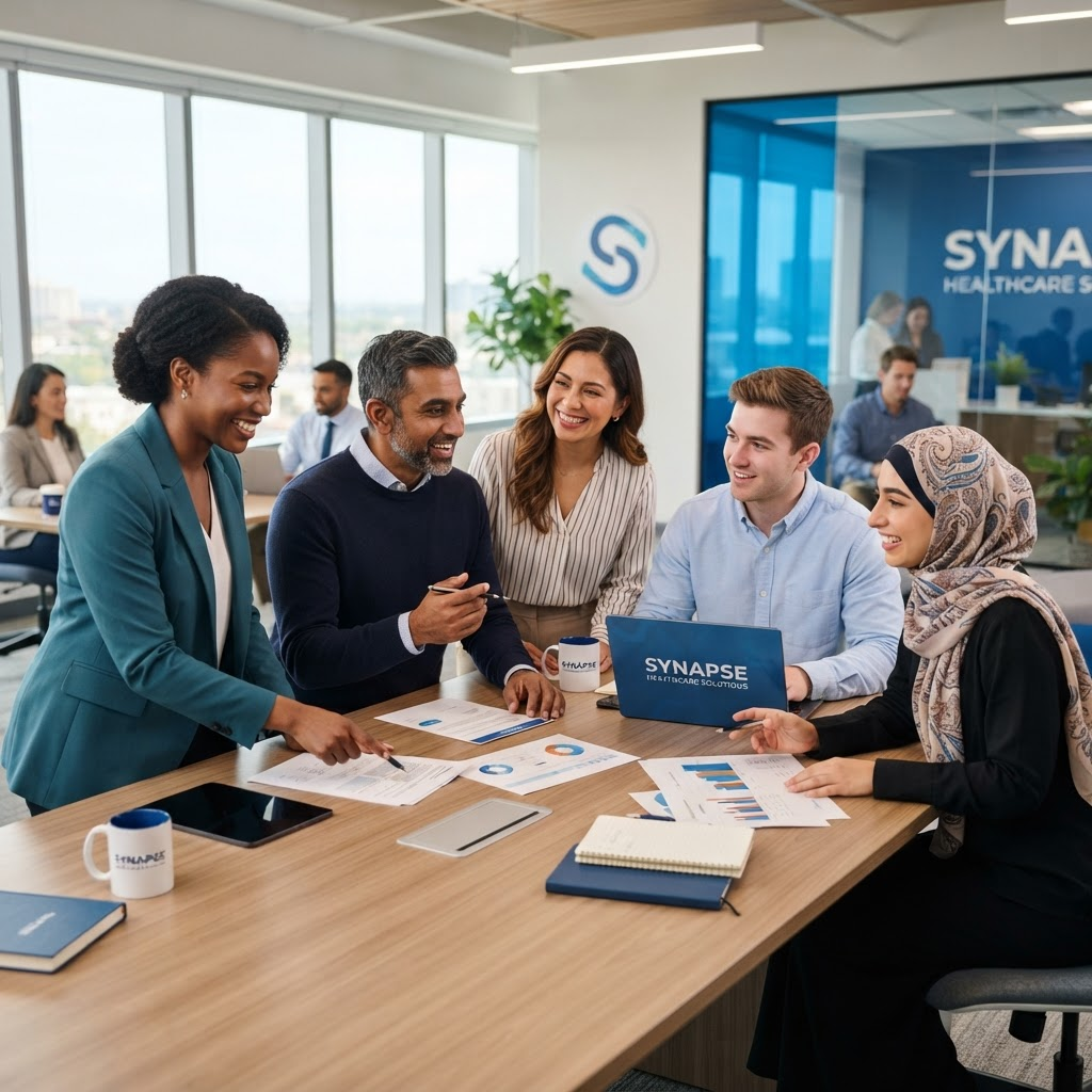 Morlife Healthcare team at the office